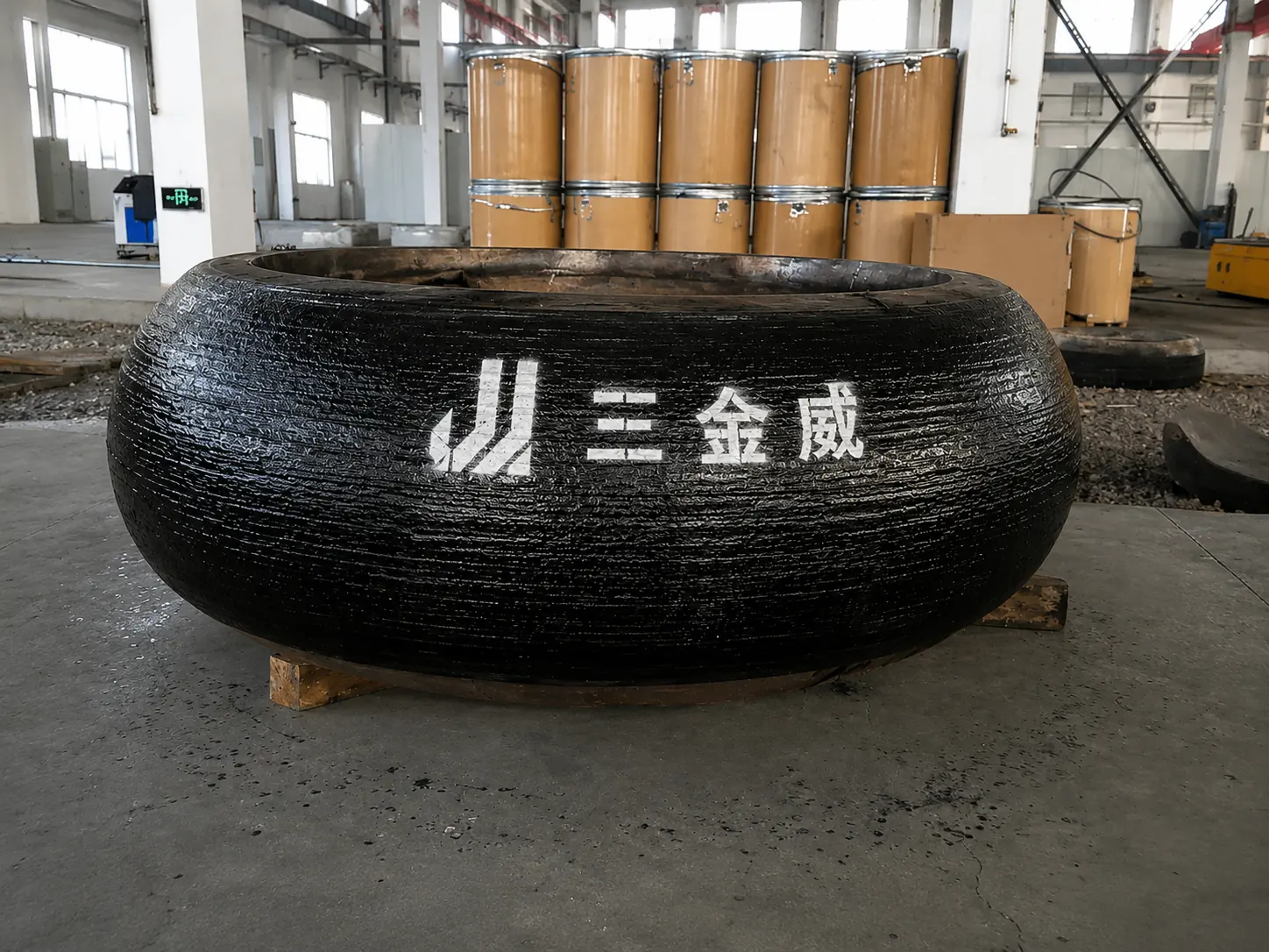 磨辊磨盘堆焊